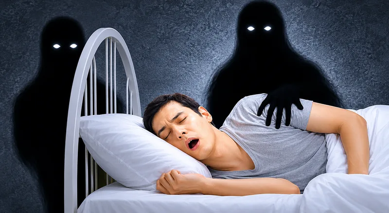 Giấc mơ thấy ma có thể xuất hiện khi bạn căng thẳng, mất ngủ hoặc tiếp xúc với nội dung kinh dị trước khi ngủ.