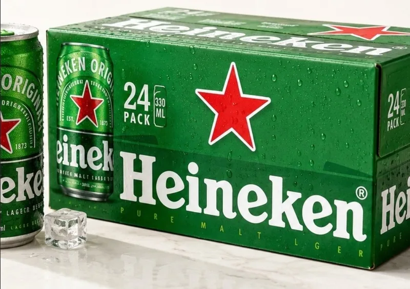 Giá bia Heineken theo thùng thay đổi tùy dòng sản phẩm, dung tích lon và nơi bán.