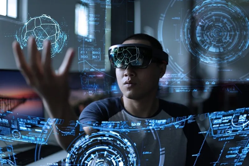 Thực tế ảo (VR) mang lại trải nghiệm nhập vai chân thực trong không gian 3D giả lập.
