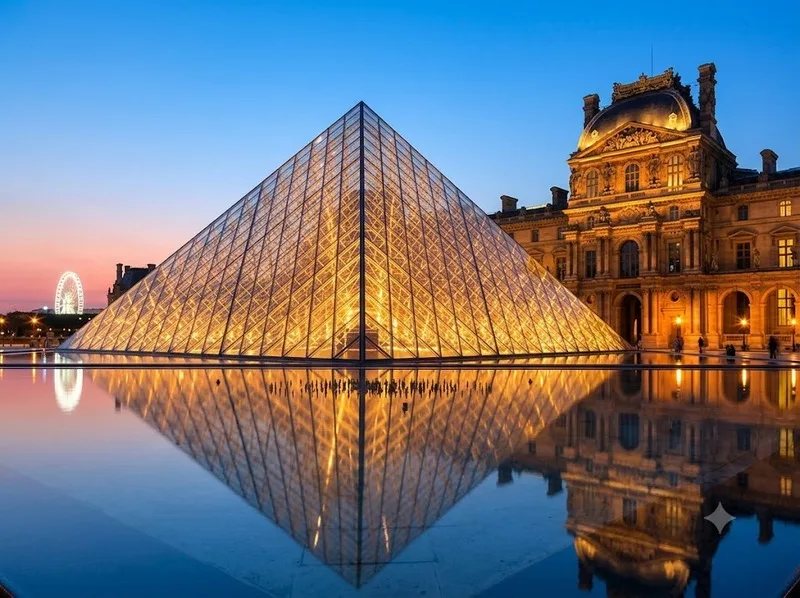 Louvre là bảo tàng nghệ thuật lớn nhất thế giới với kho tàng văn hóa đồ sộ
