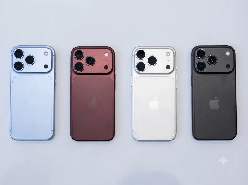 iPhone 18 Pro Max với bốn lựa chọn màu sắc mới đáng chú ý.